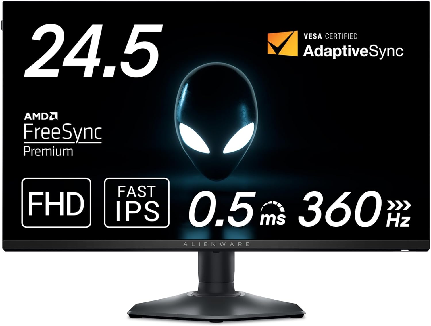 Dell AW2523HF 24.5インチ Alienware ゲーミングモニター