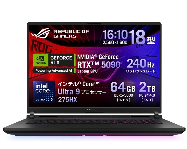 ASUS ROG Strix SCAR 18 G835LX
