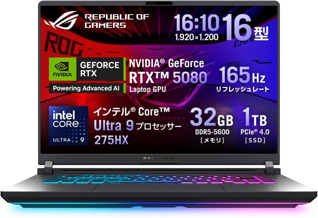 ASUS ROG Strix G16 G615LW