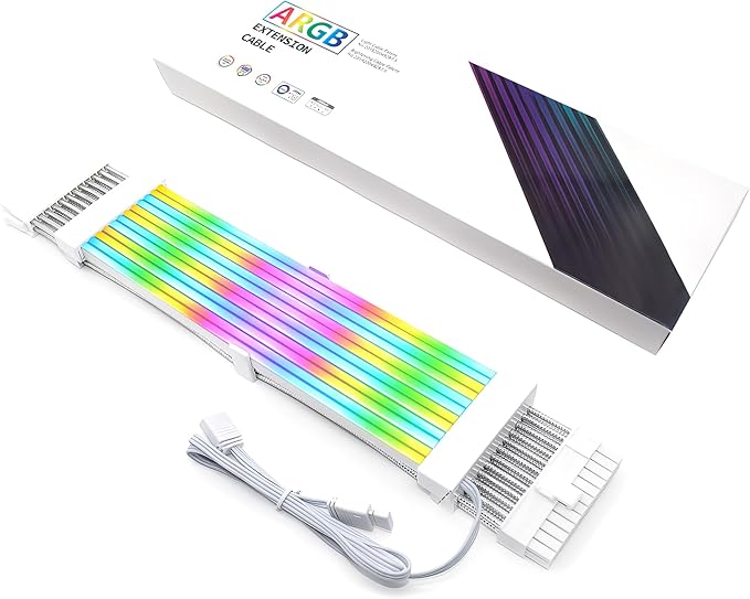 スモールラボ LED ARGB 5v 3pin スリーブケーブル（24pin）