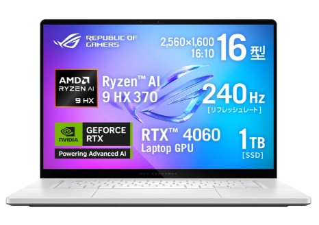 ASUS ROG Zephyrus G16 GA605WV