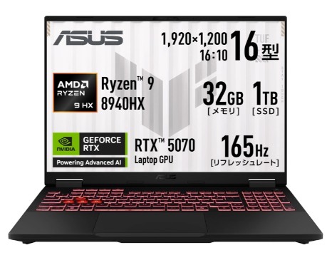 ASUS TUF Gaming A16 FA608PP