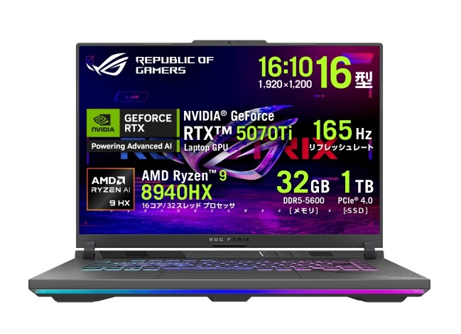 ASUS ROG Strix G16 G614PR