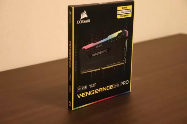 メモリは動作速度に関わるパーツ