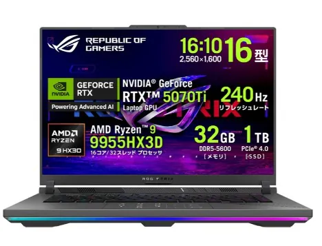 ASUS ROG Strix G16 G614FR