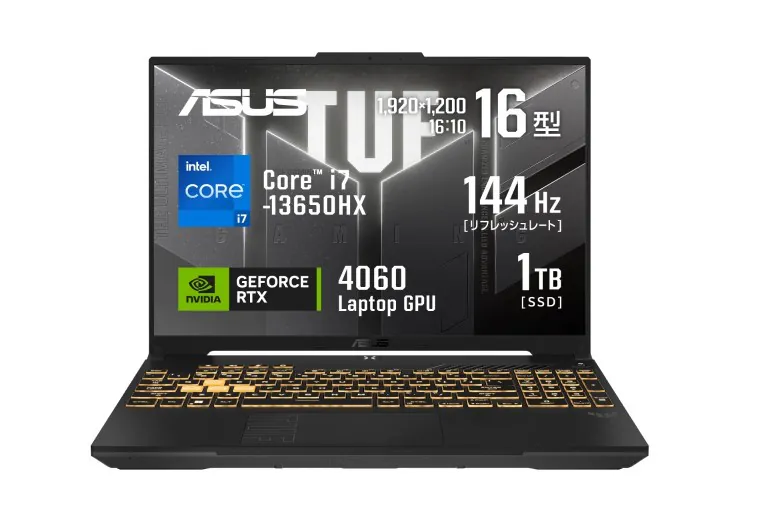 ASUS TUF Gaming F16 FX607JV